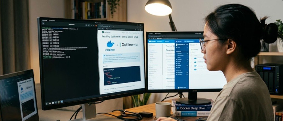 Panduan Lengkap Install Outline Wiki dengan Docker